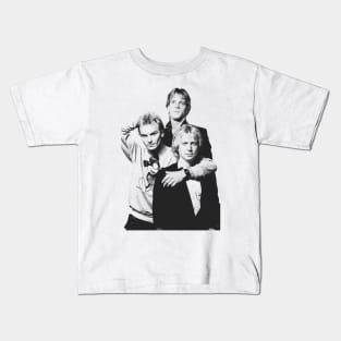 The Police // Vintage Design Kids T-Shirt